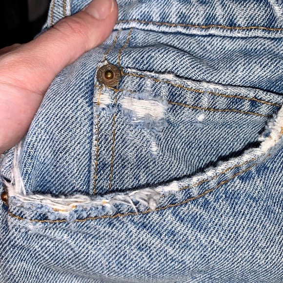 Orange tag Levi Strauss & Co Light Wash mom jeans - Picture 6 of 10